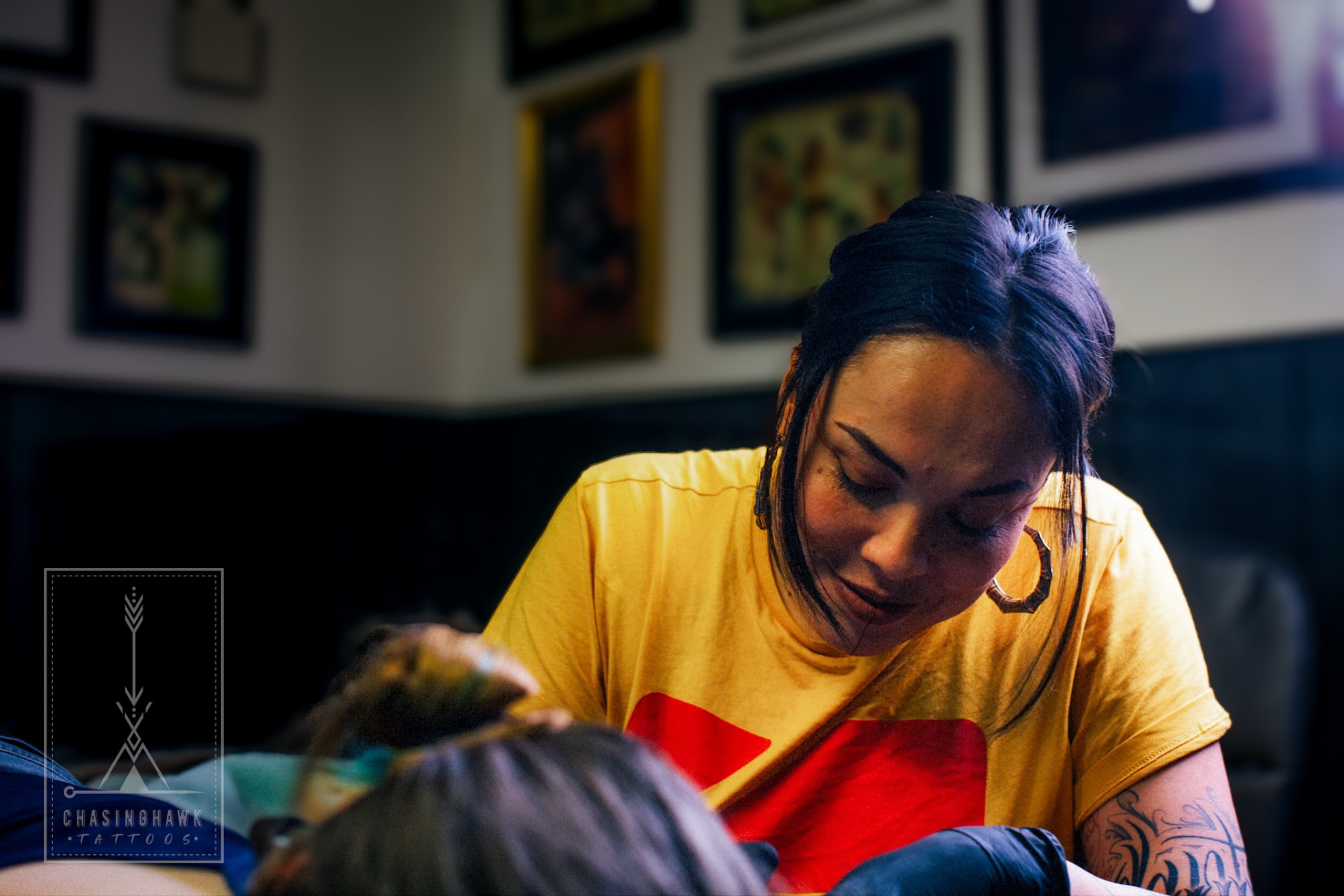 The artist portrait
